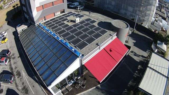 stabile  commerciale impianto fotovoltaico