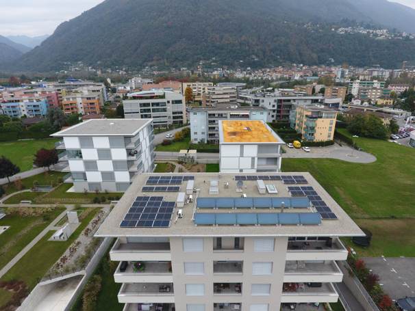 palazzo impianto fotovoltaico