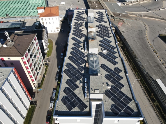 palazzo chiasso impianto fotovoltaico