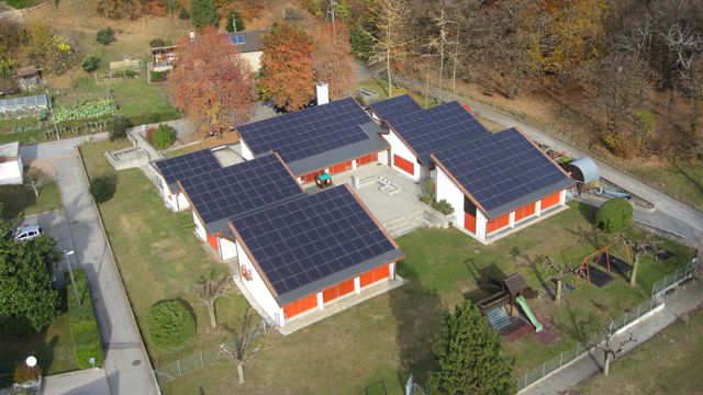 stabile  commerciale impianto fotovoltaico