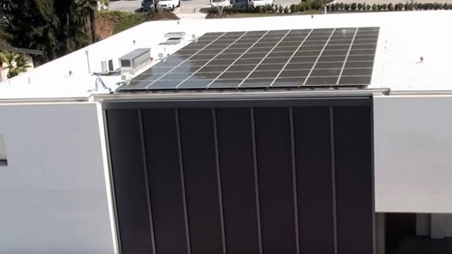 stabile  commerciale impianto fotovoltaico