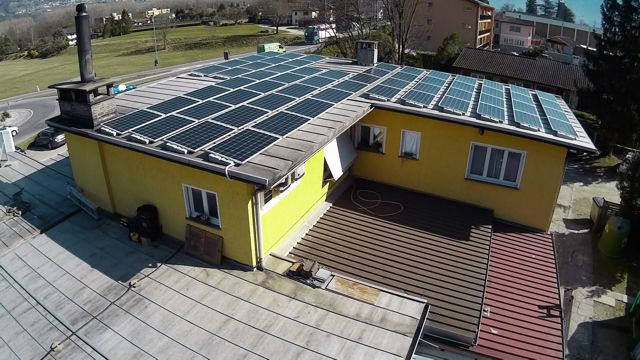 stabile  commerciale impianto fotovoltaico