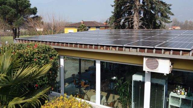 stabile  commerciale impianto fotovoltaico