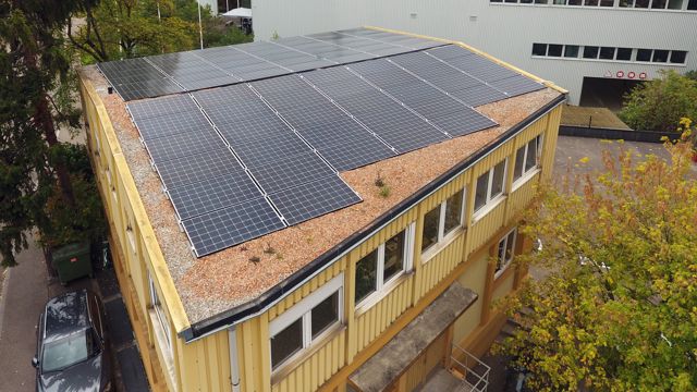 stabile  commerciale impianto fotovoltaico