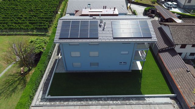 palazzo impianto fotovoltaico