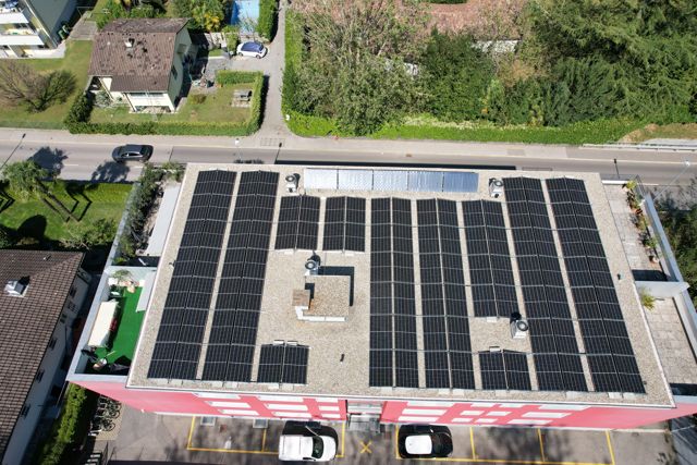 palazzo impianto fotovoltaico