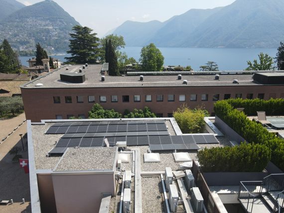palazzo impianto fotovoltaico