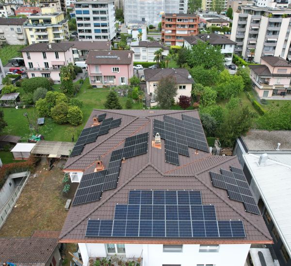palazzo impianto fotovoltaico