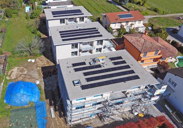 palazzo impianto fotovoltaico